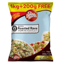 DOUBLE HORSE ROSTED RAVA/ SOOJI(1 KG)